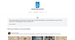 Desktop Screenshot of bernhard-boden.ch